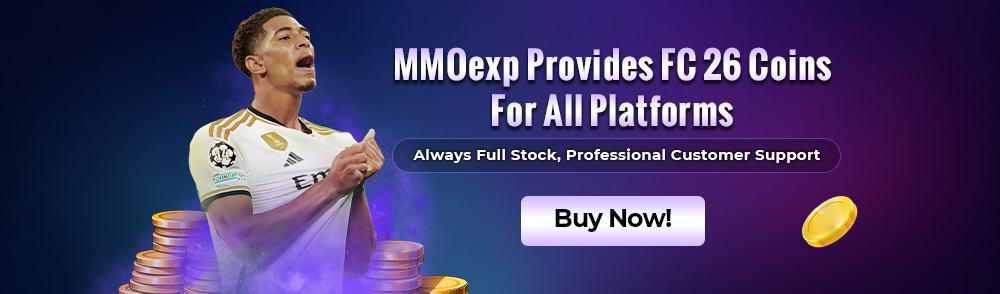 MMOexp Provides FC 26 Coins For All Platforms Always Full Stock, Professional Customer Support Buy N